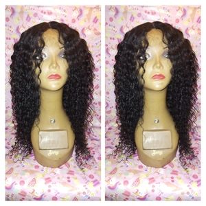 22" Bohemian virgin curly human hair wig